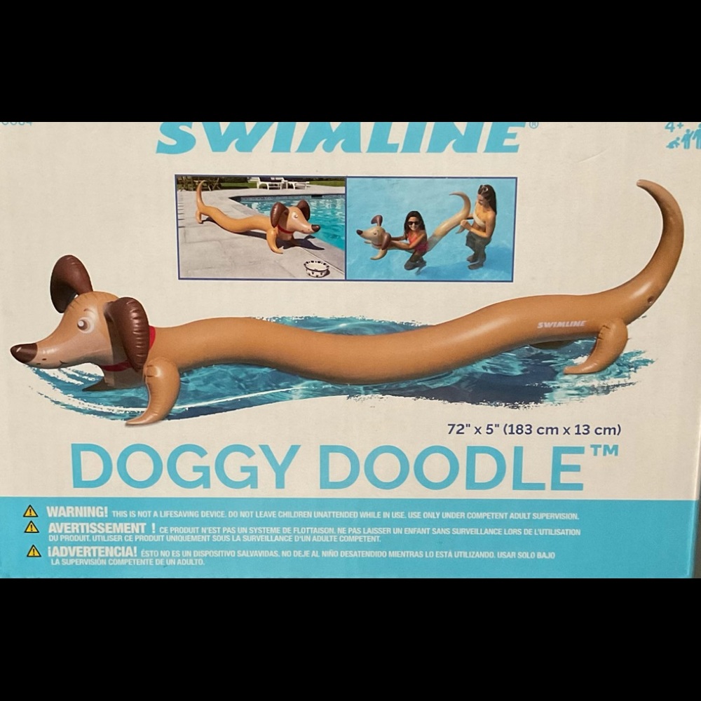 Doggy Doodle pool float